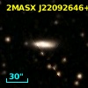 2MASX J22092646+3912560