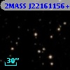 2MASS J22161156+4028317
