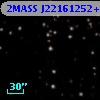 2MASS J22161252+4052246