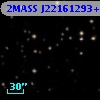 2MASS J22161293+3950468