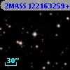 2MASS J22163259+4032401