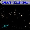 2MASS J22164201+4046177