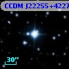 CCDM J22255+4227B