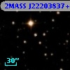 2MASS J22203837+4011366