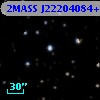 2MASS J22204084+4050177