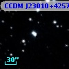 CCDM J23010+4257A