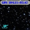LBN 104.11+03.42