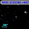 NVSS J233205+442958
