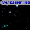 NVSS J233546+430554