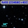NVSS J234502+432250