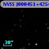 NVSS J000451+425452
