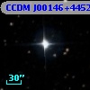 CCDM J00146+4452AB