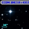 CCDM J00218+4357