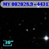 MY 002028.9+443134.9