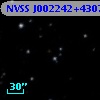 NVSS J002242+430746