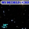 MY 002303.9+420358.0