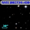 NVSS J002734+430434