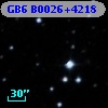 GB6 B0026+4218