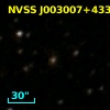 NVSS J003007+433524