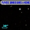 NVSS J003105+430244