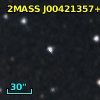 2MASS J00421357+4144468