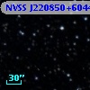 NVSS J220850+604458
