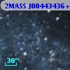 2MASS J00443436+4153010