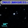 2MASS J00410531+4153136