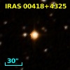 IRAS 00418+4325