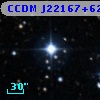 CCDM J22167+6202AB