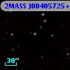 2MASS J00405725+4324097