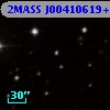 2MASS J00410619+4326422