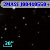 2MASS J00410550+4326196