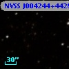 NVSS J004244+442819