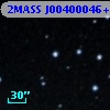 2MASS J00400046+4150550