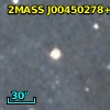 2MASS J00450278+4144381