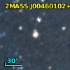 2MASS J00460102+4150392