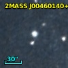 2MASS J00460140+4156508