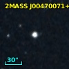 2MASS J00470071+4146036