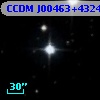 CCDM J00463+4324AB