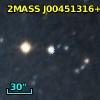 2MASS J00451316+4202526