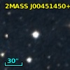 2MASS J00451450+4209433
