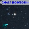 2MASS J00460268+4200514