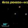 NVSS J004850+441345