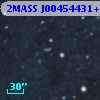 2MASS J00454431+4157276