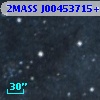 2MASS J00453715+4156256