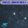 2MASS J00454681+4152541