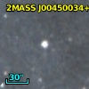 2MASS J00450034+4147545