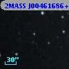 2MASS J00461686+4136566