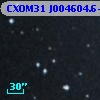 CXOM31 J004604.6+414123